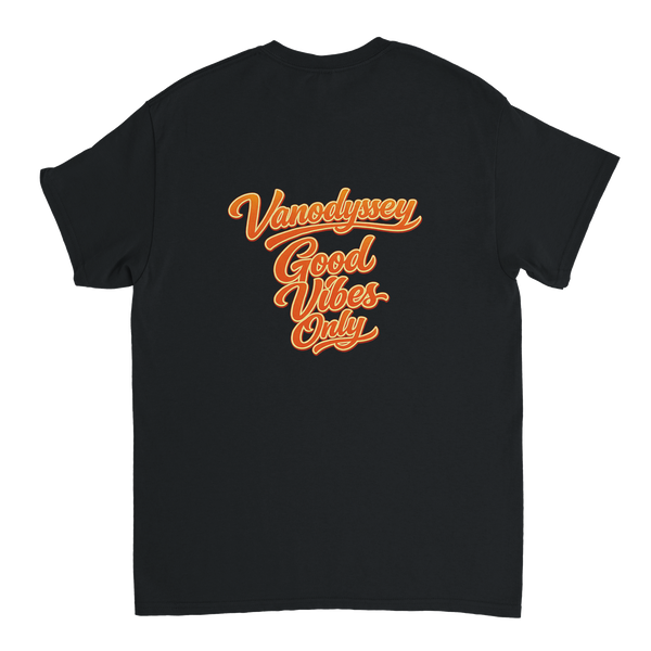 Good Vibes Only Orange T Shirt
