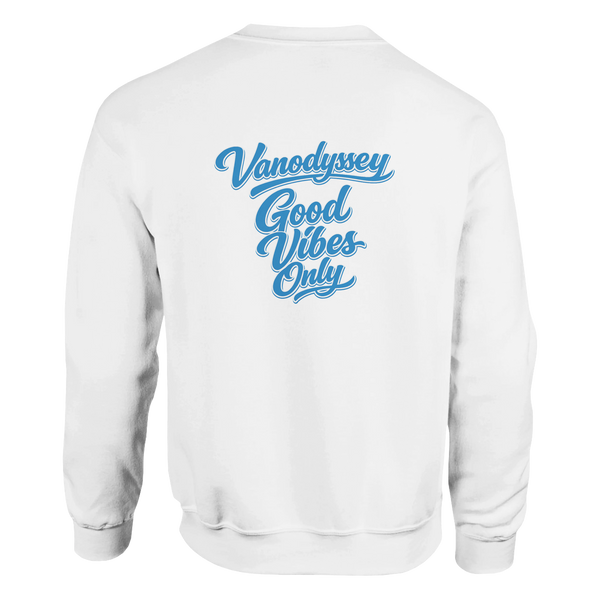 Good Vibes Only Sweatshirt Blue