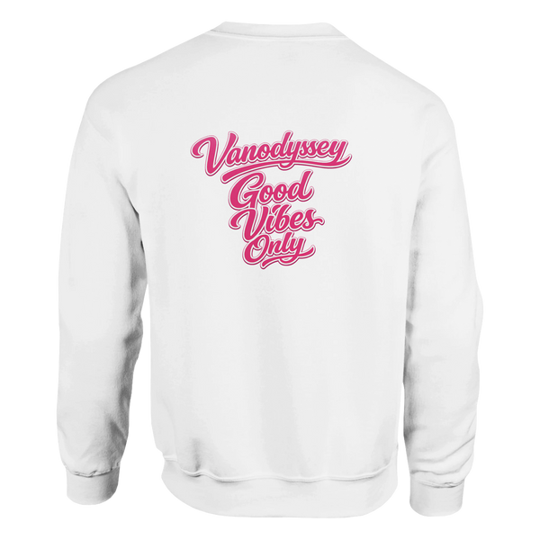Good Vibes Only Pink Sweatshirt