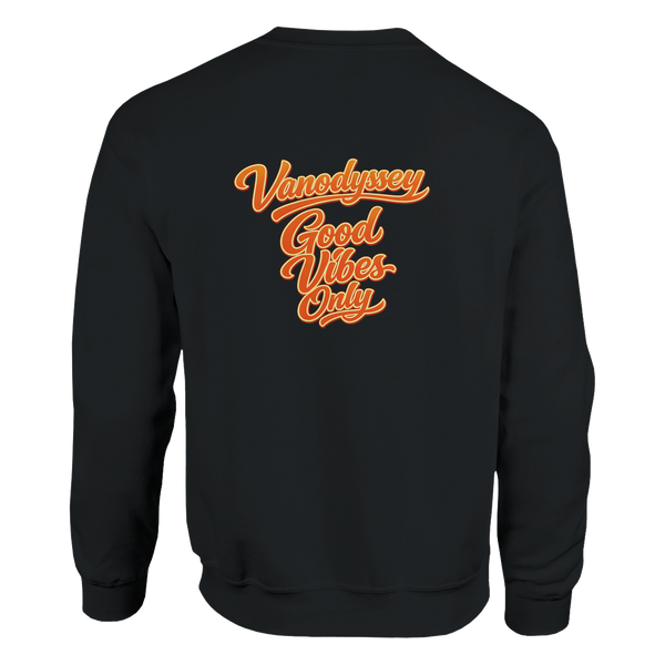 Good Vibes Only Sweatshirt Orange